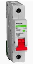 Náhled výrobku: Instalační jistič 10 kA, charakteristika B, 10A, 1P